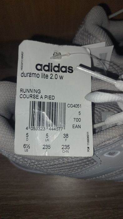 Нови маратонки Adidas Duramo Light 2.0, CG4051, номер 38
