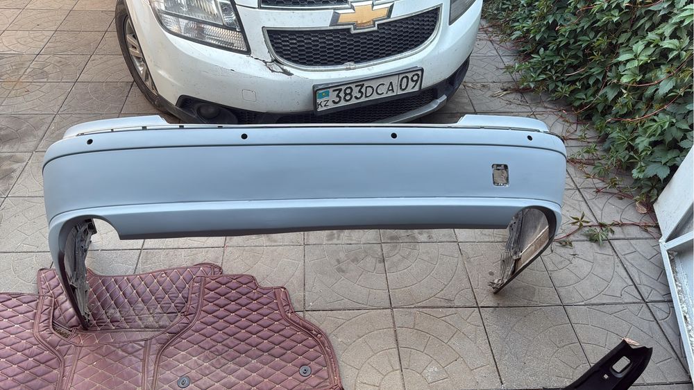 Задний бампер на мерседес 211 рестайлинг