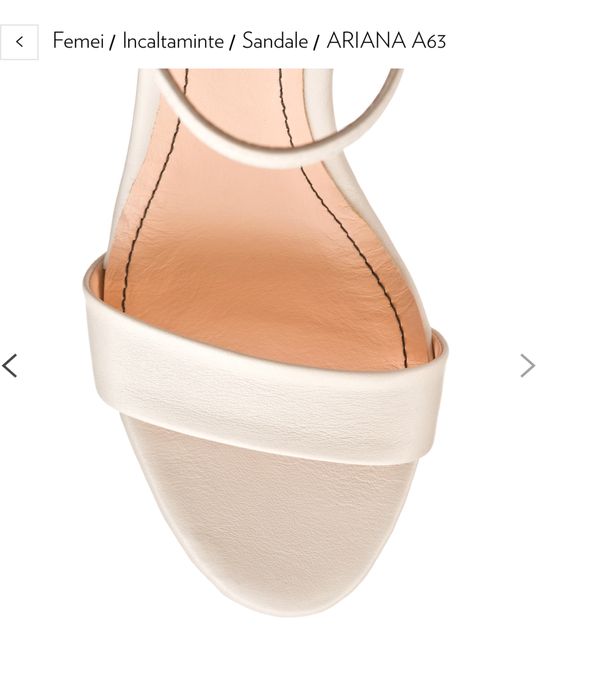 Sandale de piele Musette