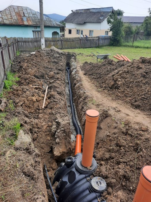 Fosa septica, fosa ecologica, montaj fose