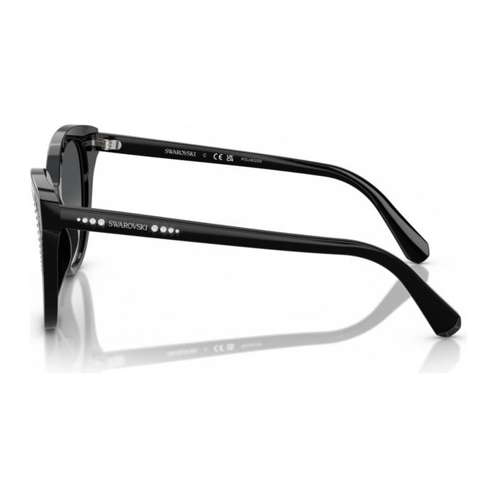 Swarovski SK6031 1001T3 Black - Women's Sunglasses 53mm