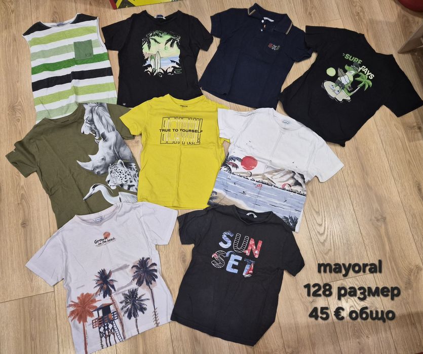 Тениски от 128 до 140 размер