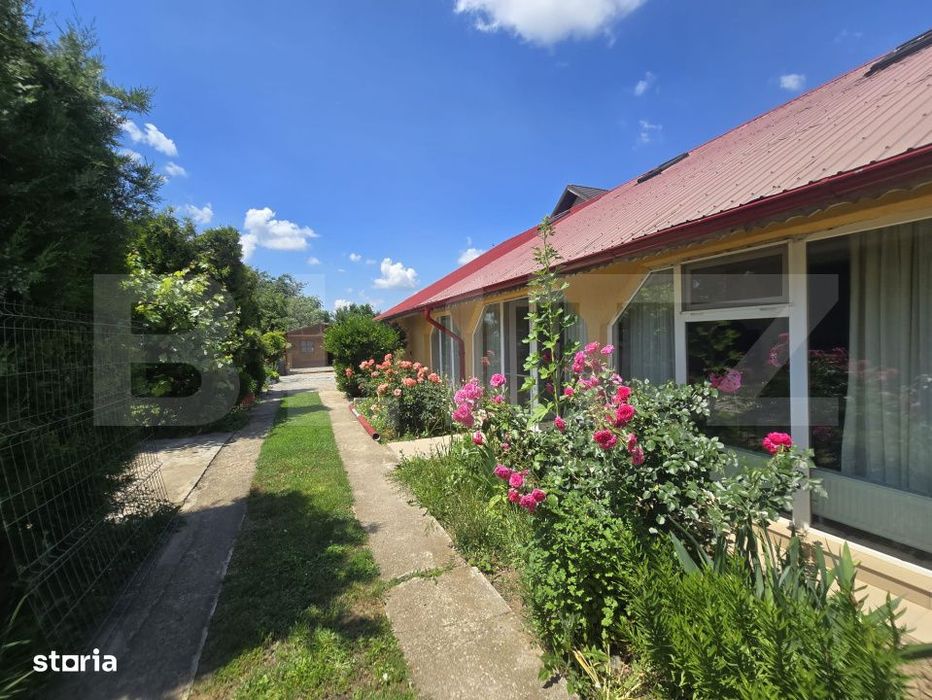 Casa si curte, 124 mp, 1.000 mp, zona Mircea Voda