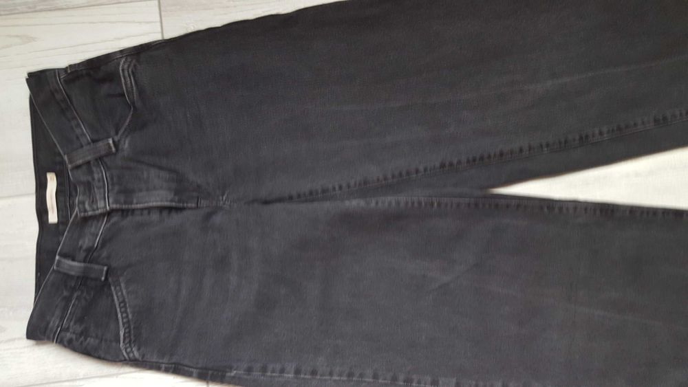 Черни дънки Levi Strauss '94 Baggy Wide Leg за момиче с р-р W25 L33
