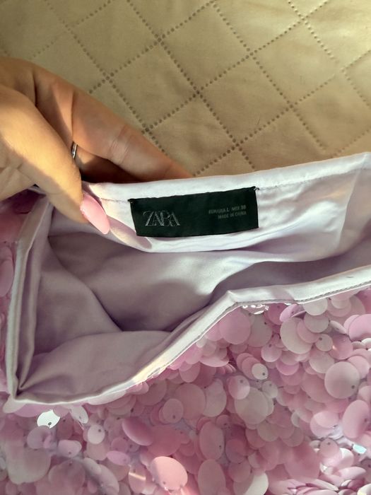 Пола Zara с пайети