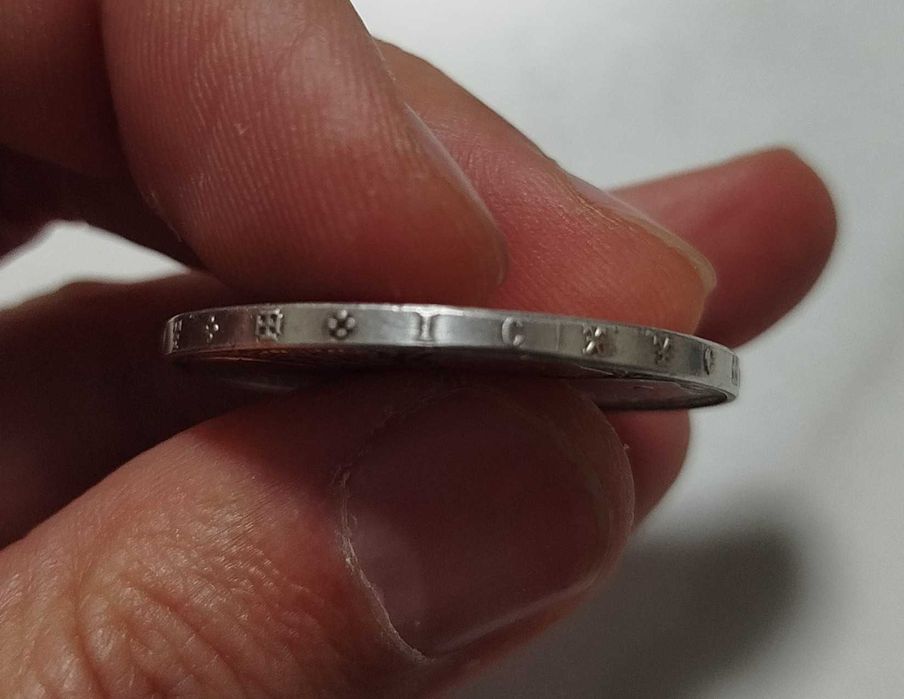 гръцка сребърна монета 30 драхми 1963г