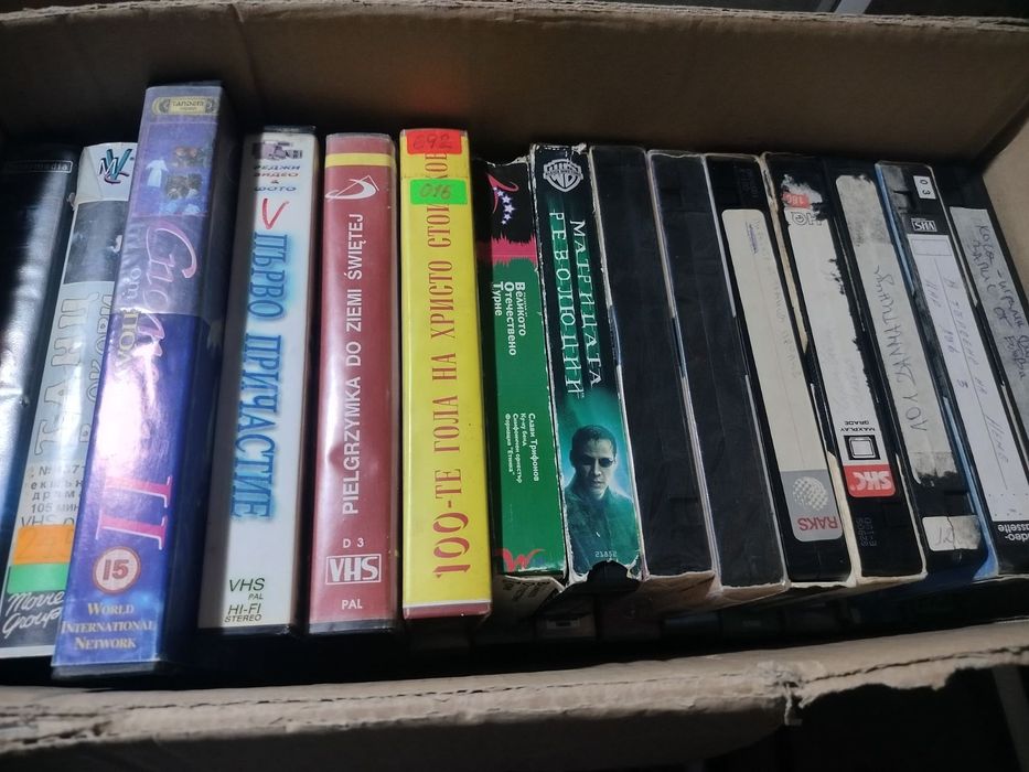 Видео касети 100бр.
