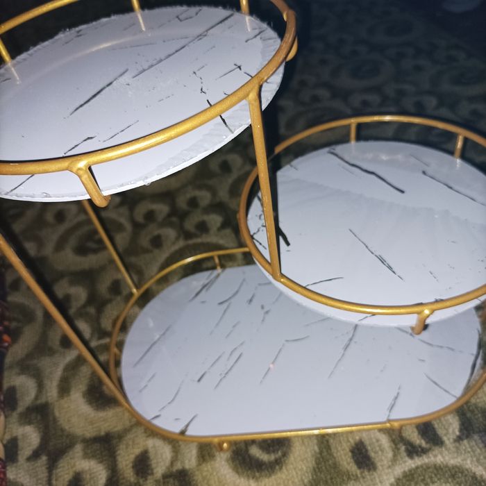 Ikki qavatli zanglamaydigan va sinmaydigan organayzer