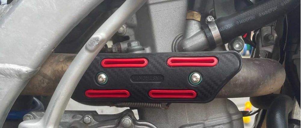 Protectie evacuare motocicleta(ktm gas gas husqvarna Honda yamaha)