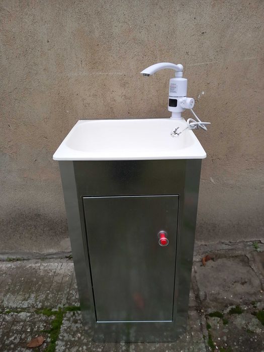 мобилна мивка, градинска мивка, мивка за къмпинг