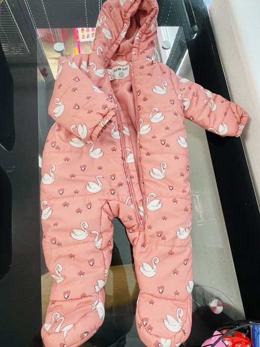 Бебешки зимен ромпър