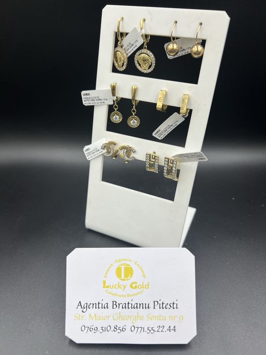 Cercei Aur 14k diverse modele