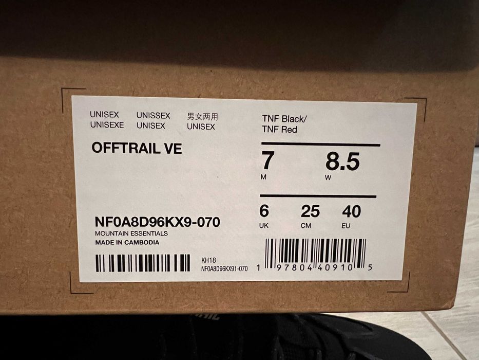 the north face OFFTRAIL VE дамски ,женски обувки номер 40