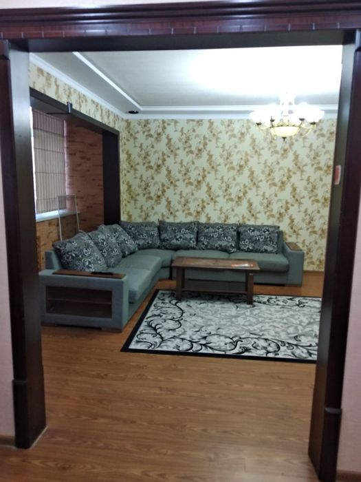 сдаю квартиру (без посредника) метро ойбек евро ремонт +мебел  2/7/9