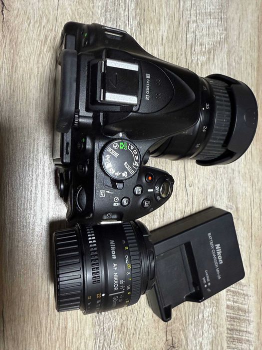 NIKON D5200  и объектив 50мм 1:1,8