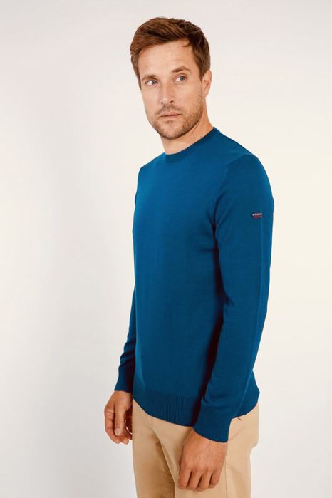 100% вълна Armor Lux Damgan Pullover ОРИГИНАЛЕН мъжки пуловер - М