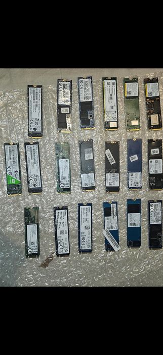 Lot SSD-uri M.2 NVMe 512GB / 1TB – Curățate industrial (Wipe complet / Aștept Oferte)