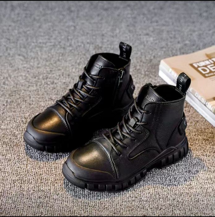 Детские ботинки кожаные