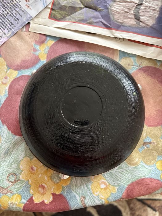 Ретро стъклен пепелник Corfu – Гърция, винтидж, перфектен