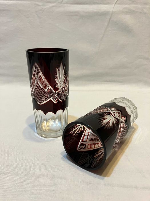 Ретро кристални и стъклени сервизи за вино/шампанско