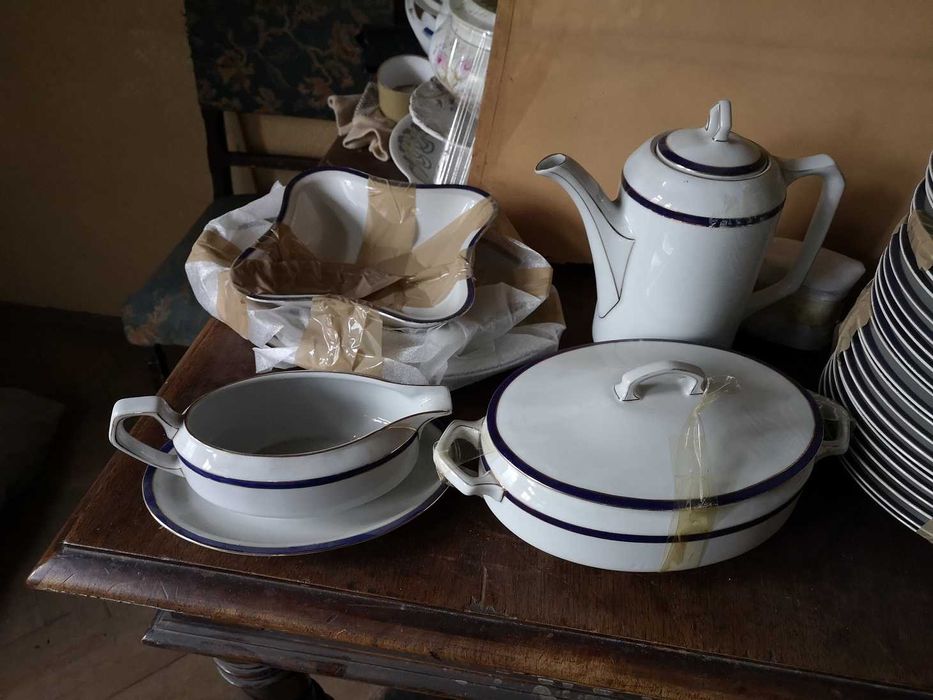 Serviciu masa, perioada interbelica, manufactura Tettau (Bavaria)