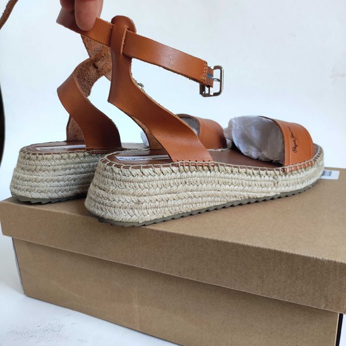 Сандали еспадрили Pepe Jeans модел Kate Emboed размер 37