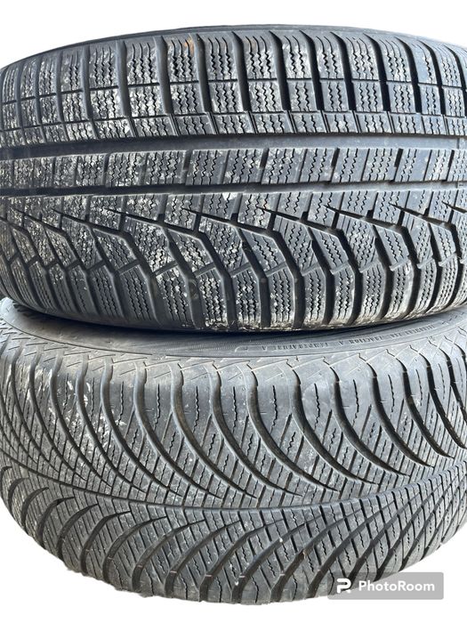 Jante aliaj BMW R17 cu anvelope de iarna 235 55 R17