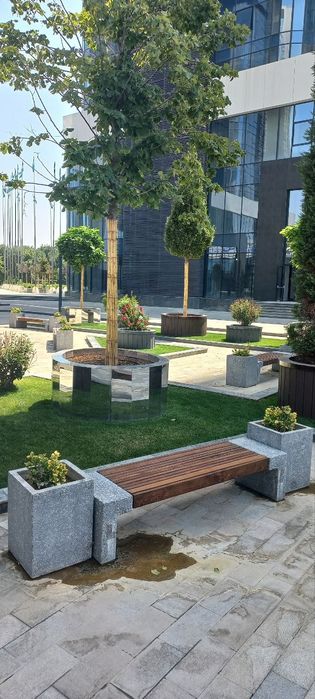 Скамейка урна вазон кашпо skameyka  urna guldon