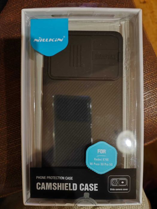 Твърд калъф Nillkin  със защита на камерата за POCO X6 PRO/ POCO X%