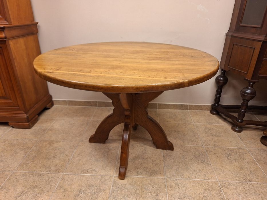 Маса за трапезария дъб масив