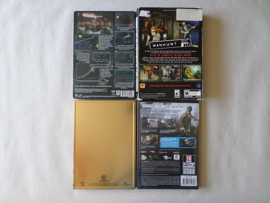 Игри за компютър (PC games) - х30 лева (15 €)