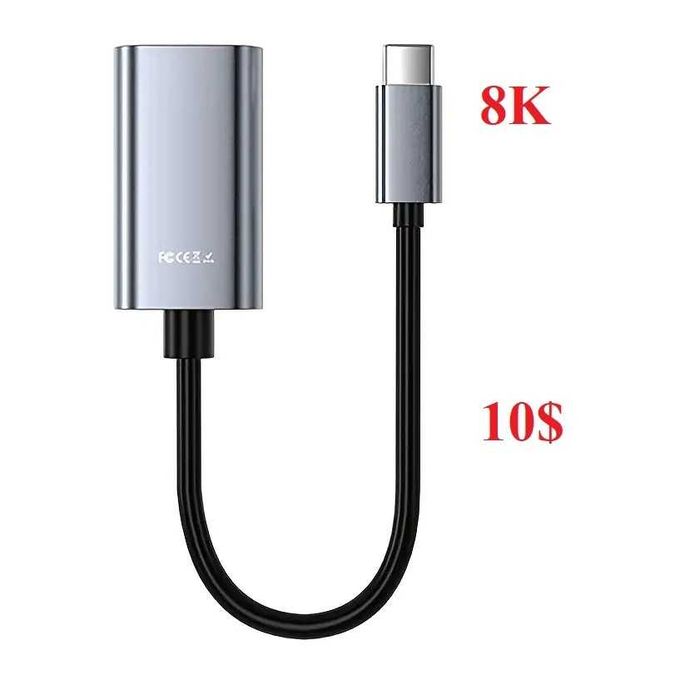 Переходник с USB-C 3.1 на Dp/HDMI - совместимый 8K