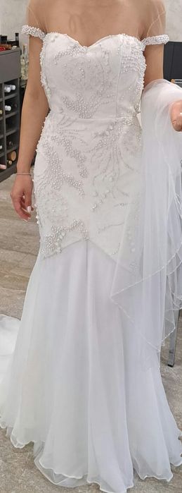Rochie mireasa stil sirena (creatie Nicole Enea)
