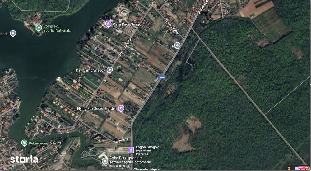 9.000 mp pe malul Lacului Snagov – un loc pentru visuri mari