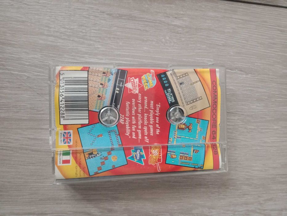 lot 2 Casete audio originale jocuri commodore 64