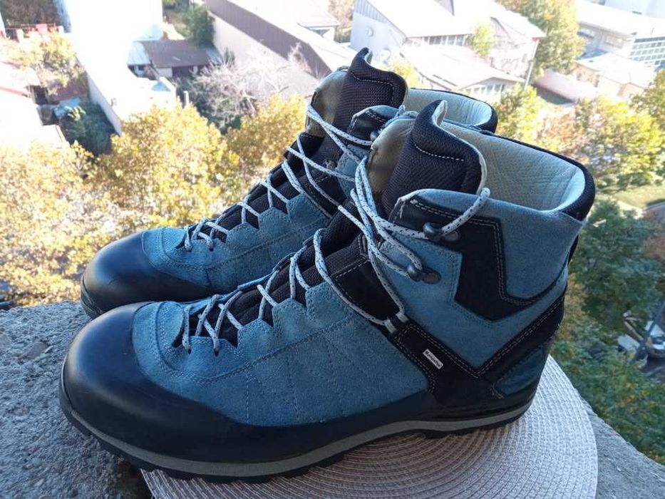 Bocanci-Ghete piele Stadler Sympatex, talpa Vibram mar 46 (30 cm)