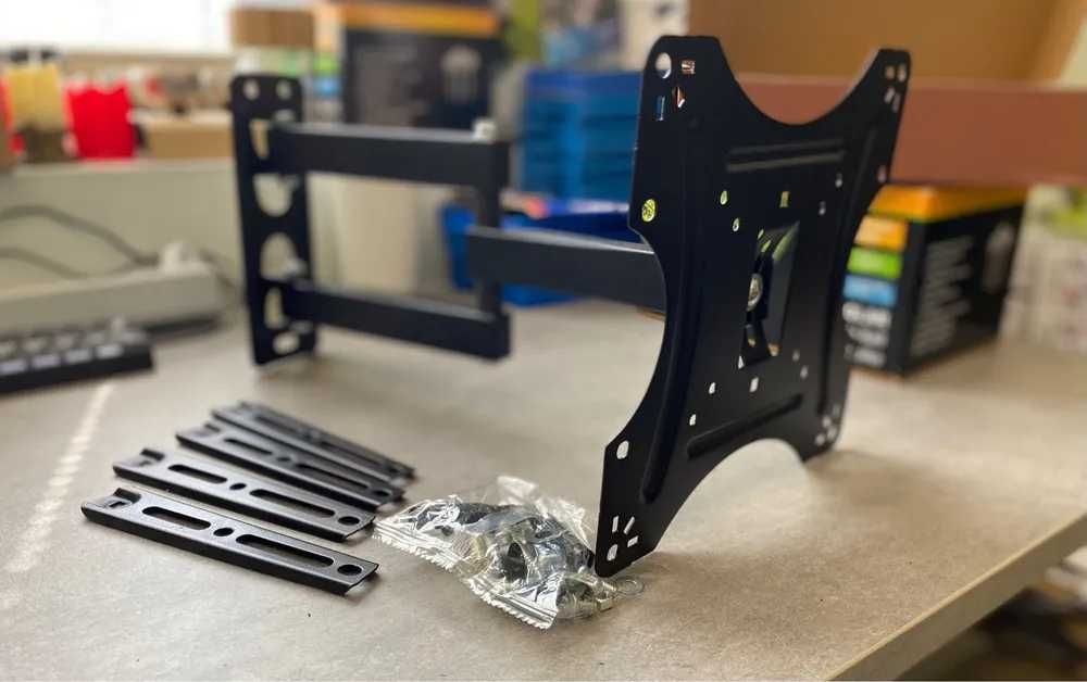 Кронштейн для телевизора 14-55, Держатель настенный для TV выдвижной