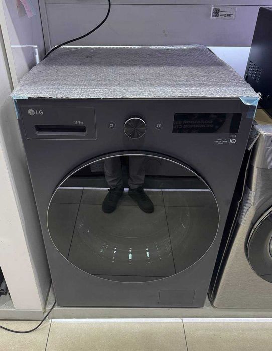 Стиральная машина LG F0Z6DRP24 15/8 кг AI DD Inverter TurboWash +сушка