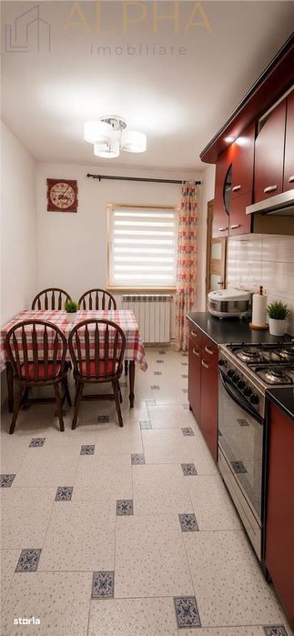 Apartament 3 camere, 90 mp, etaj 3, zona Parc Municipal –  Bistrita, B