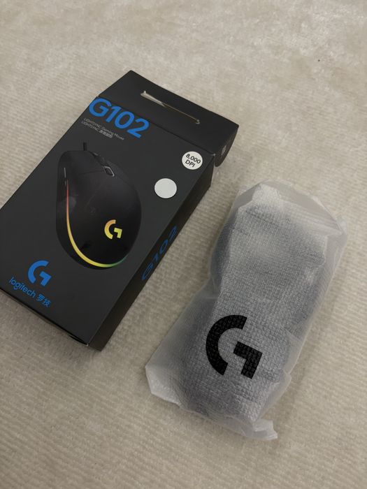 Logitech G102 LIGHTSYNC —мне подарили, новое