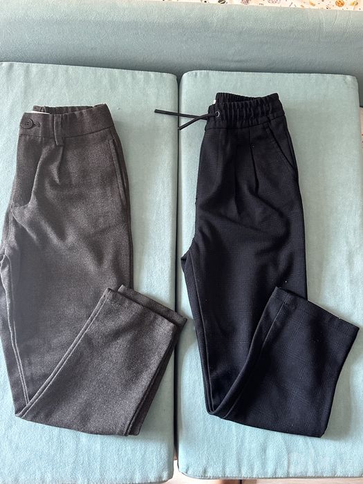 Школьные брюки Zara недорого 7-8 лет