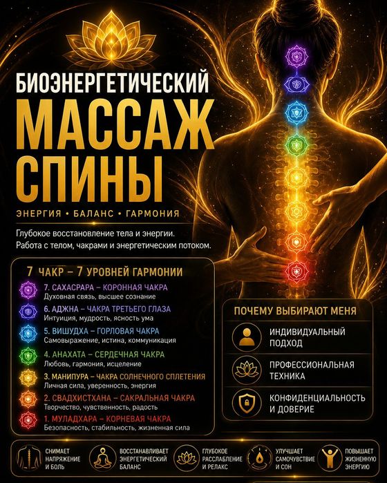 БиоЭнергетический массаж