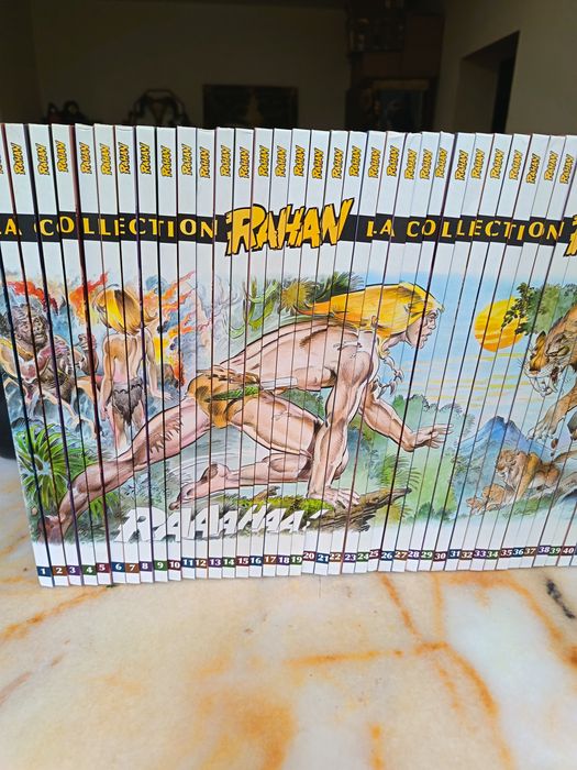 Colecția completa Rahan Altaya 67 volume cartonate, preț 5000 lei.