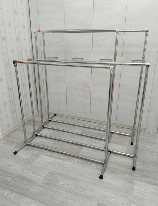 Детская вешала из хром трубы