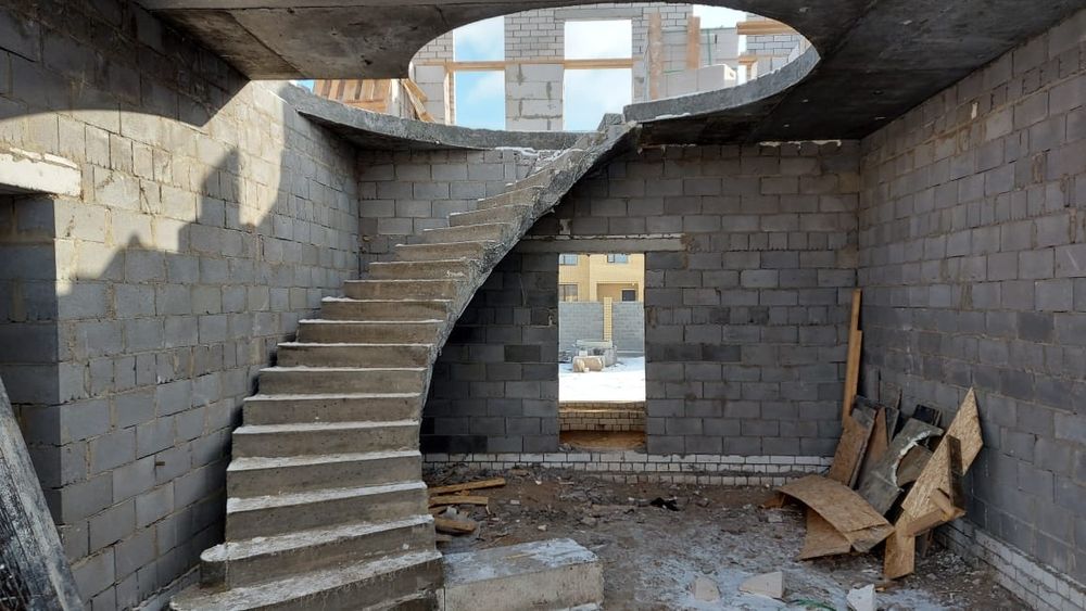 Изготовим: Бетонные лестницы.