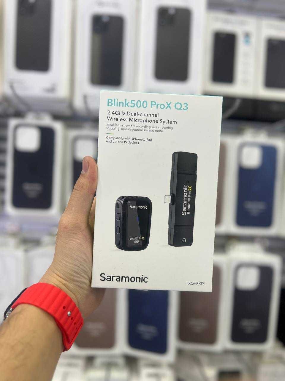 Saramonic Микрофон Blink500 ProX Mikrofon microphone iphone Samsung: 115  у.е. - Прочая аудиотехника Ташкент на Olx