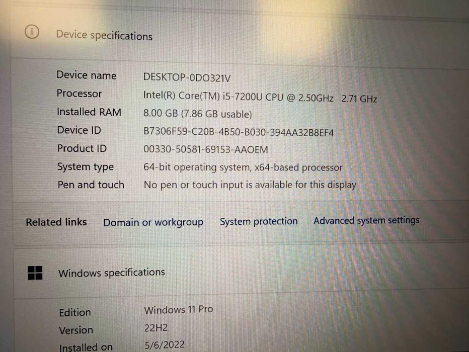 Ultrabook Premium Lenovo ThinkPad X1 Carbon Gen 5 | Windows 11 Pro