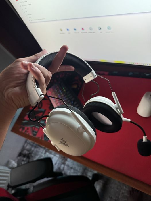 Игровые наушники Razer Blackshark v2 pro white