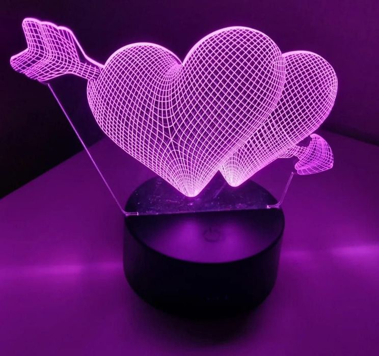 Продам 3d  светильники