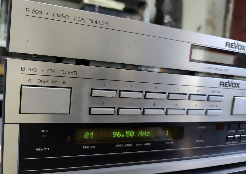 Tuner Hifi Stéréo REVOX B160 – Récepteur Radio FM, Occasion En Bon état